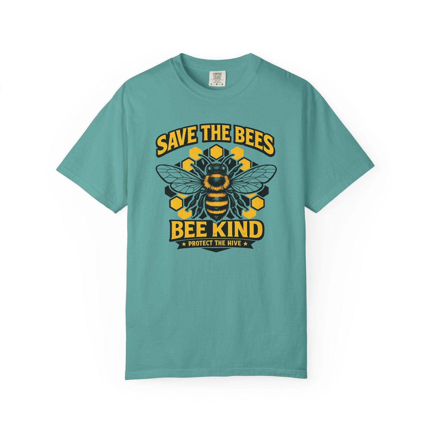 Save the Bees Graphic Tee | Bee Kind Conservation Shirt | Earth Day Gift | Nature Tee