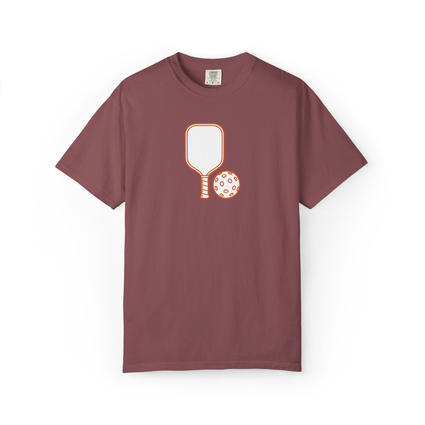 Pickleball Paddle And Ball Icon Tee Minimalist Pickler Unisex T-Shirt