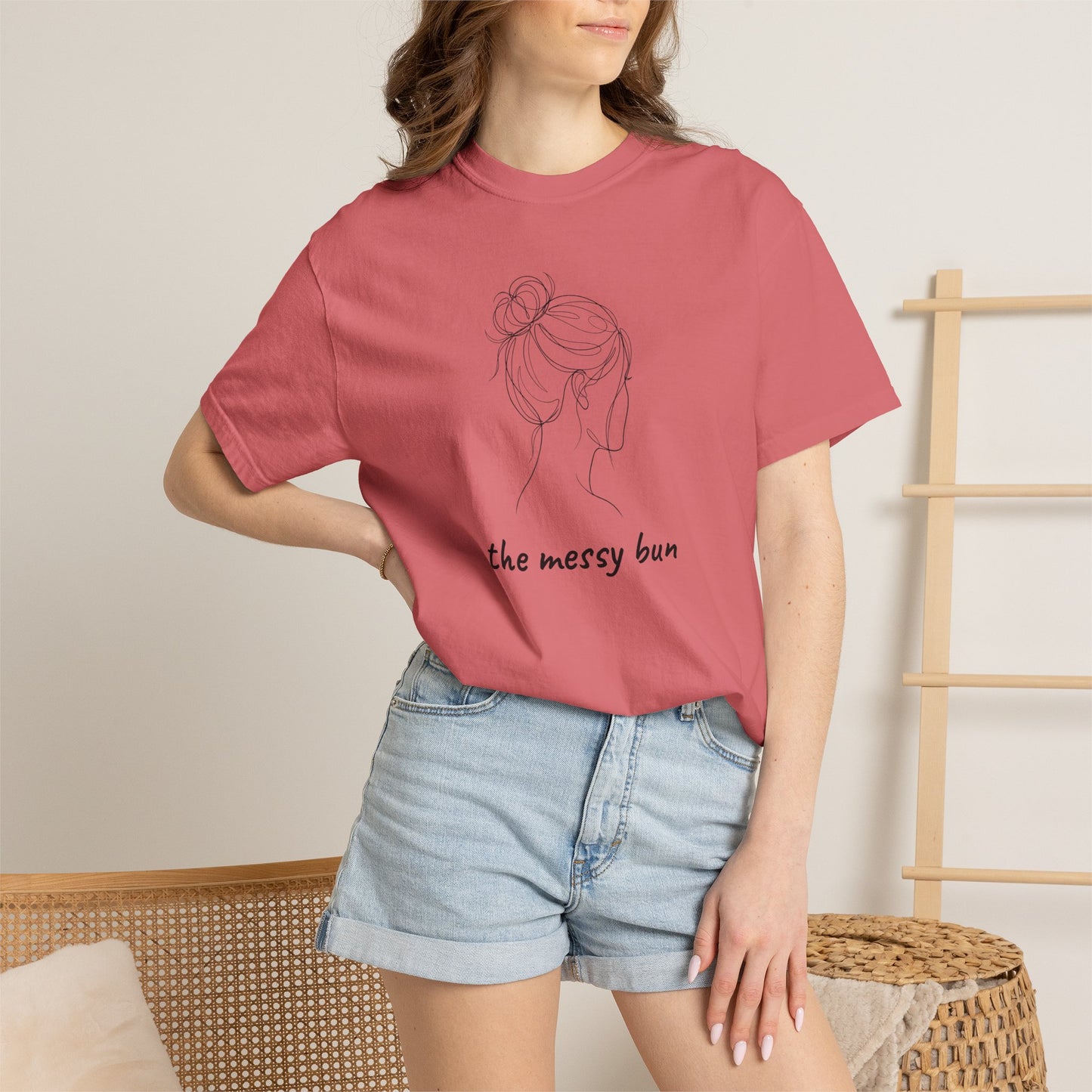 Messy Bun Mom Shirt | Funny Mom Tee | Mother's Day Gift | Mom Life T-Shirt