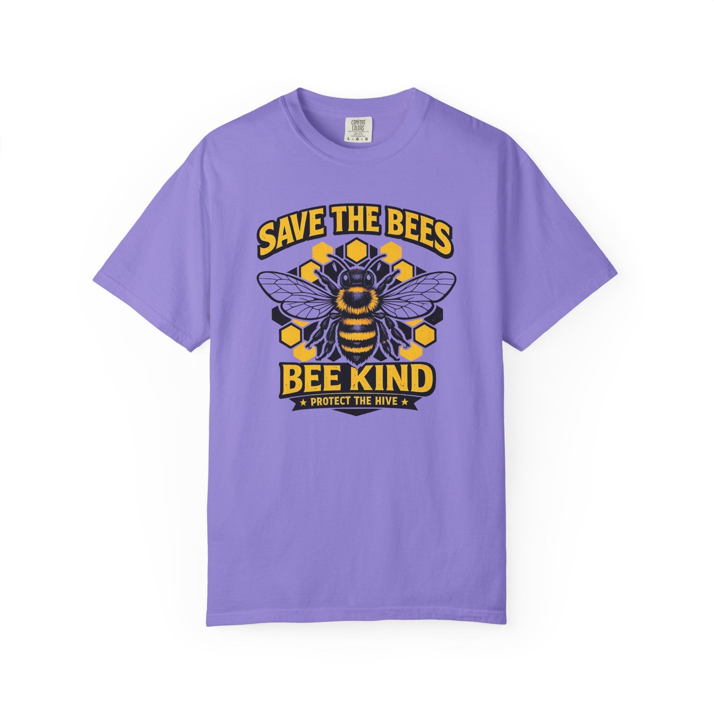 Save the Bees Graphic Tee | Bee Kind Conservation Shirt | Earth Day Gift | Nature Tee