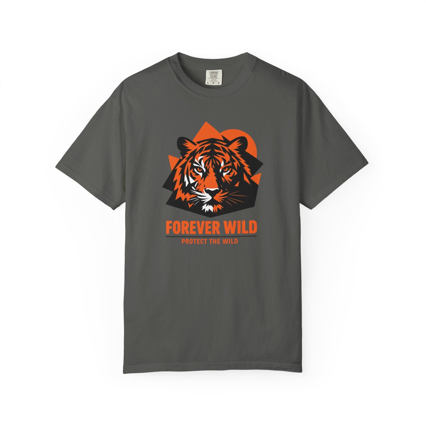 Tiger Forever Wild Conservation Tee | Protect the Wild Shirt | Endangered Animal Gift