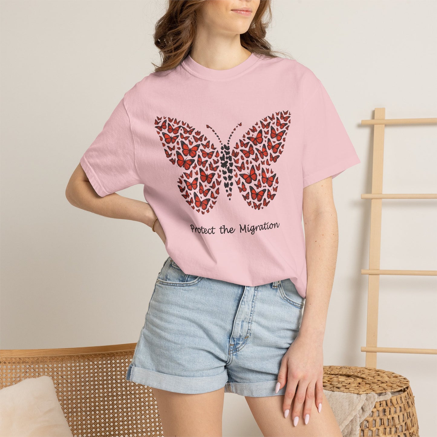 Monarch Migration Tee | Protect the Migration Shirt | Nature Lover Gift