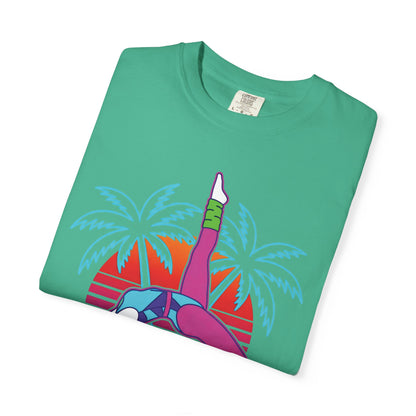 Stay Flexible Retro 80s Backbend Graphic Tee | Vintage Workout Shirt Women