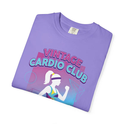 Vintage Cardio Club Retro 80s Lunge Graphic Tee | Workout Shirt Women