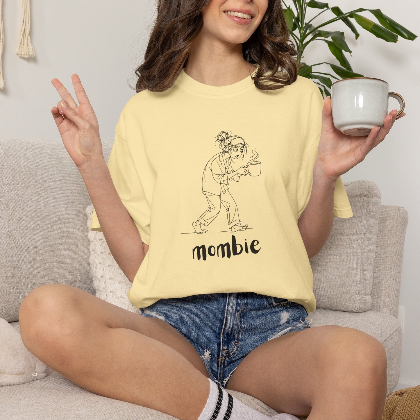 Mombie Shirt | Tired Mom Tee | Mother's Day Gift | Funny Mom Coffee Shirt