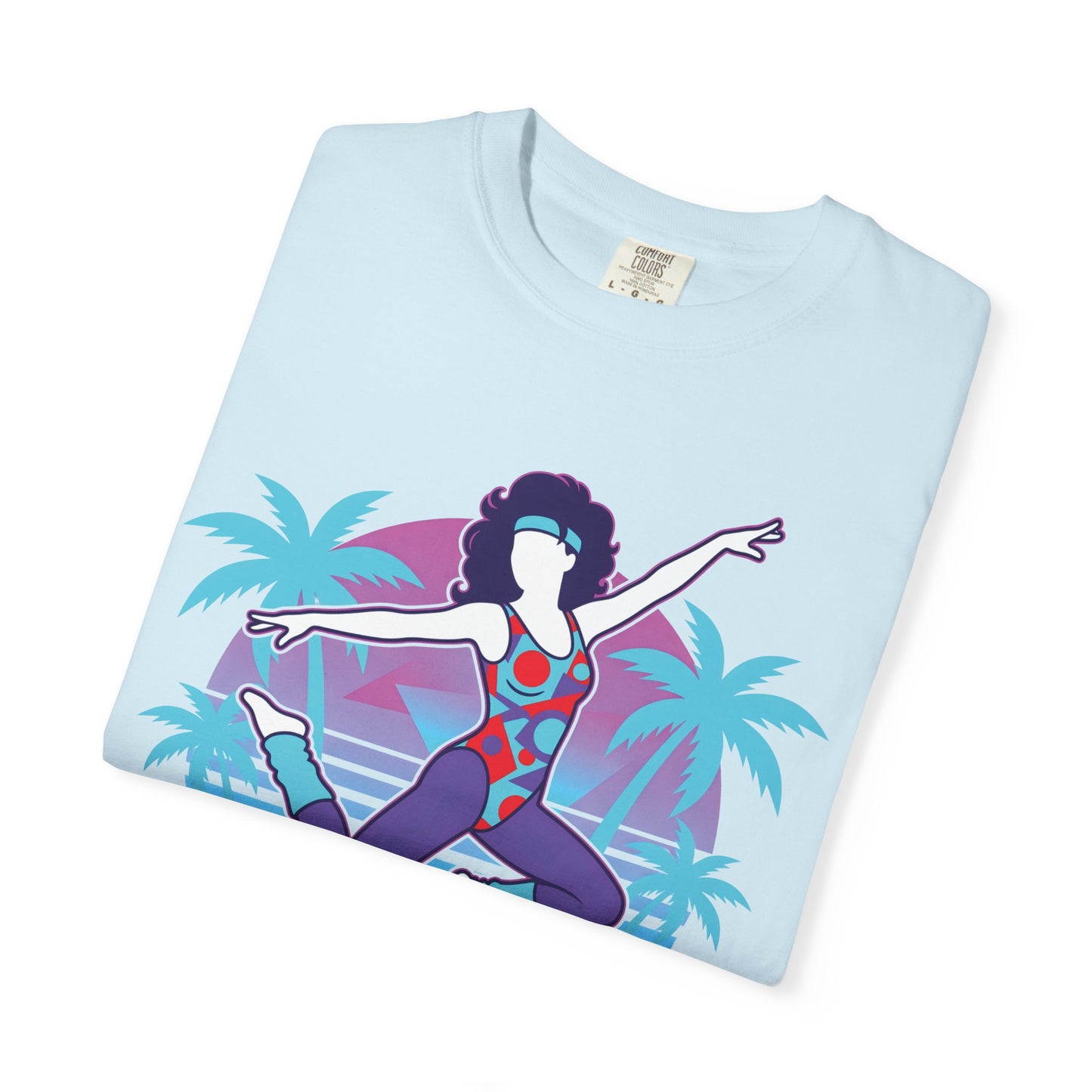 Vintage Crossfit Retro 80s Aerobics Graphic Tee | Gym Shirt Women