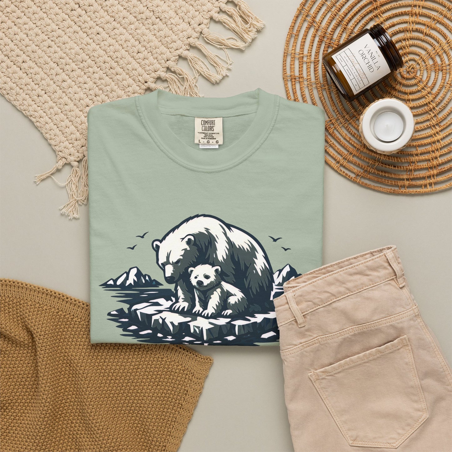 Polar Bear Conservation Tee | Protect What Remains | Climate Awareness Shirt | Unisex