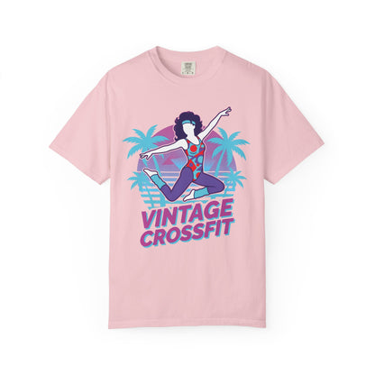 Vintage Crossfit Retro 80s Aerobics Graphic Tee | Gym Shirt Women