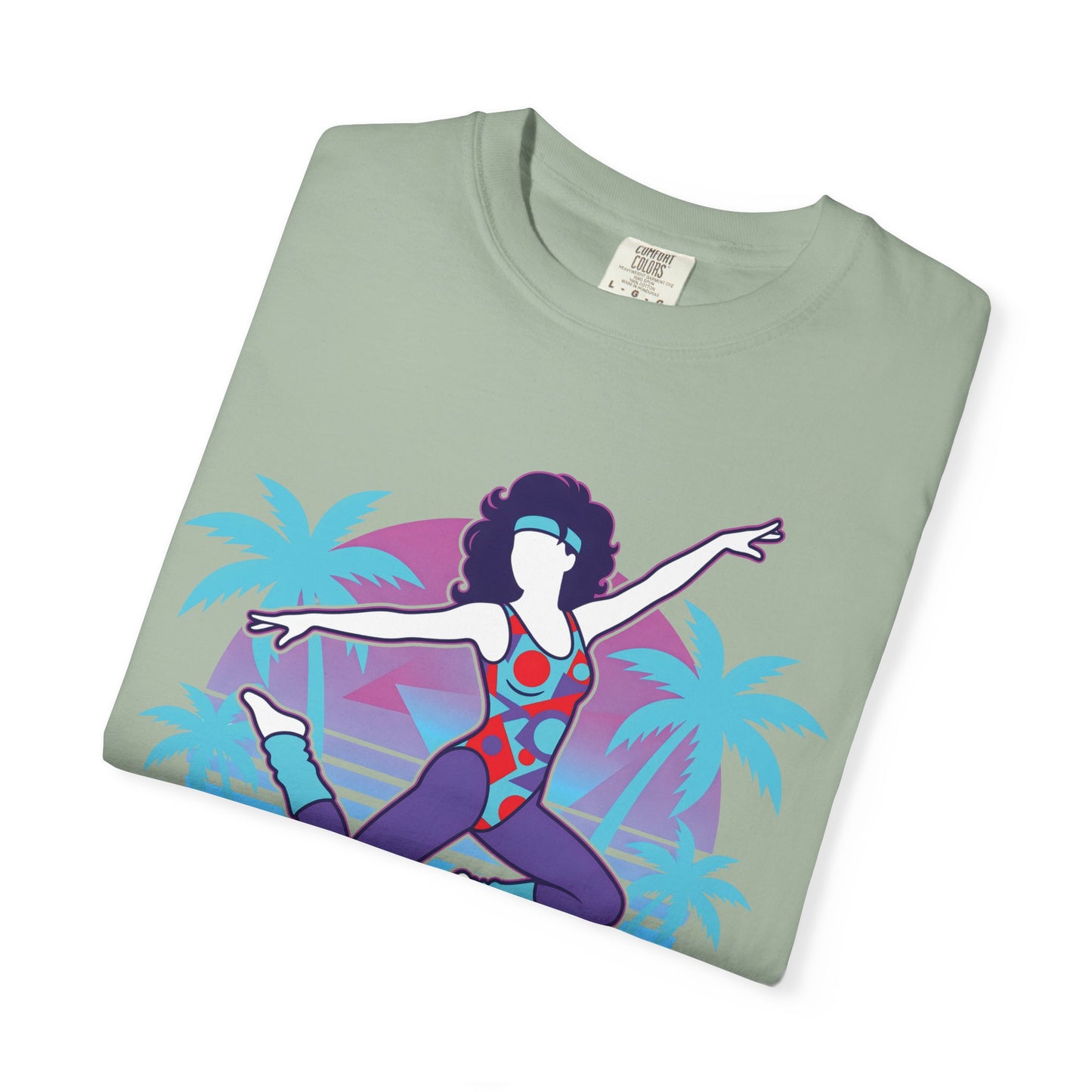 Vintage Crossfit Retro 80s Aerobics Graphic Tee | Gym Shirt Women