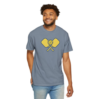 Pickleball Crossed Paddles Tee Pickler Minimalist Graphic Unisex Shirt