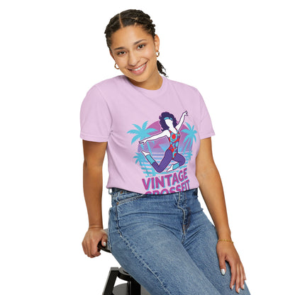 Vintage Crossfit Retro 80s Aerobics Graphic Tee | Gym Shirt Women