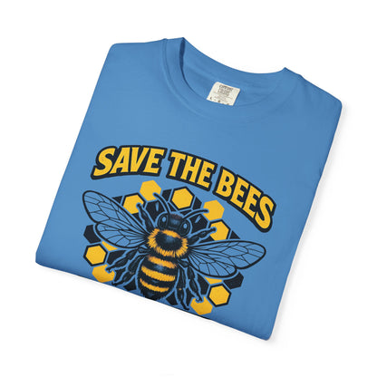 Save the Bees Graphic Tee | Bee Kind Conservation Shirt | Earth Day Gift | Nature Tee
