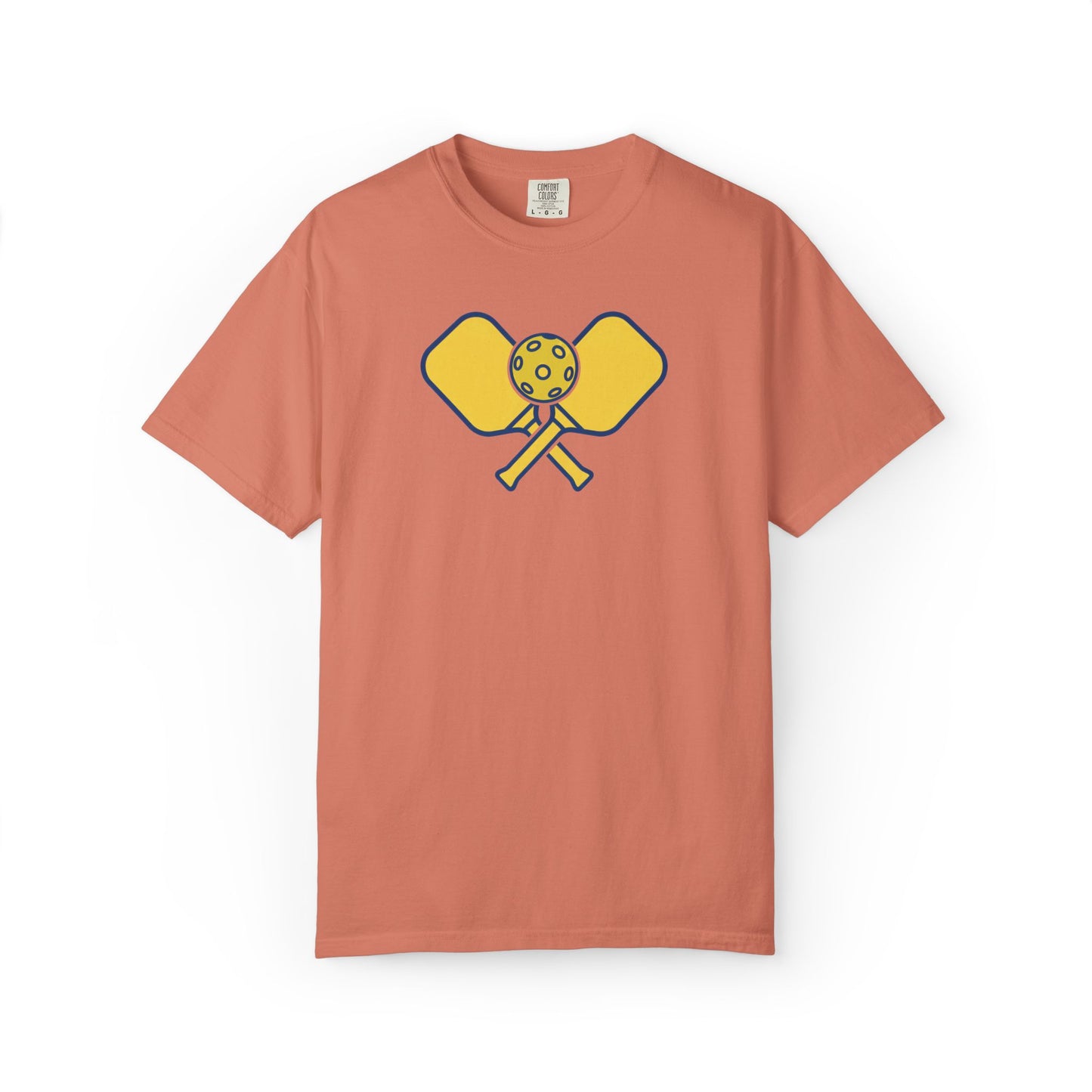 Pickleball Crossed Paddles Tee Pickler Minimalist Graphic Unisex Shirt