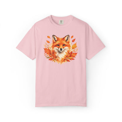 Watercolor Fox Graphic Tee | Autumn Wildlife Art Shirt | Nature Lover Gift | Unisex