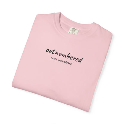 Outnumbered Mom Shirt | Funny Mom Tee | Mother's Day Gift | Mom of Boys T-Shirt