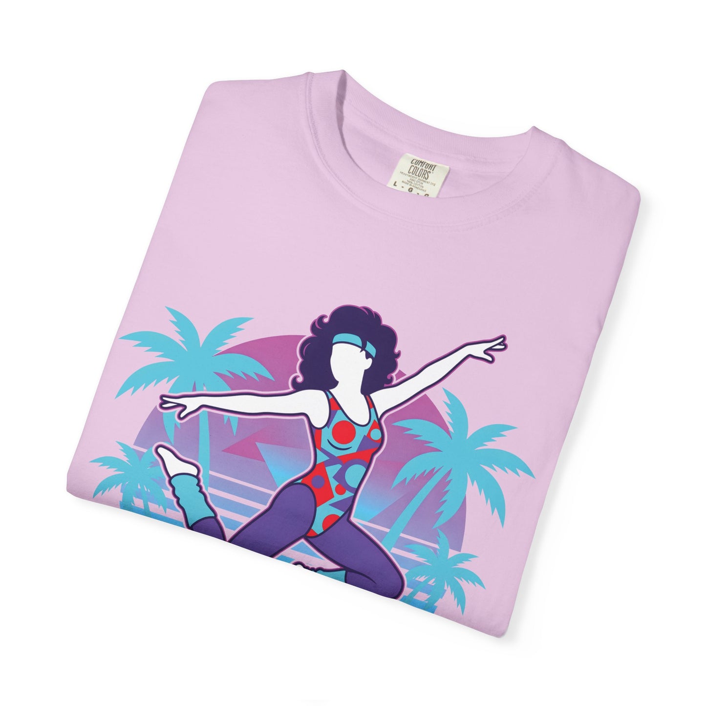 Vintage Crossfit Retro 80s Aerobics Graphic Tee | Gym Shirt Women