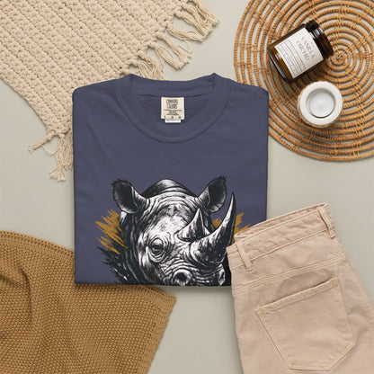 Black Rhino Conservation Tee | Protect What's Left | Endangered Species Shirt | Unisex