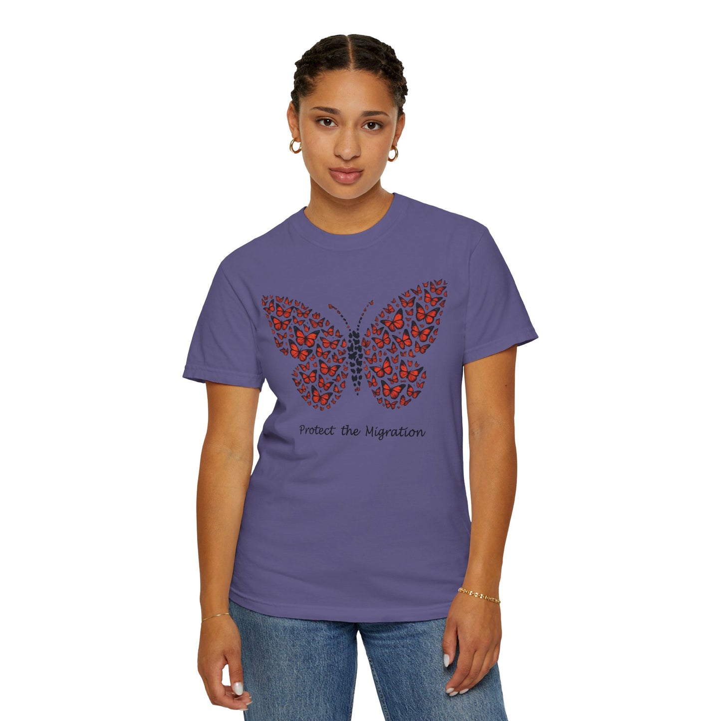 Monarch Migration Tee | Protect the Migration Shirt | Nature Lover Gift