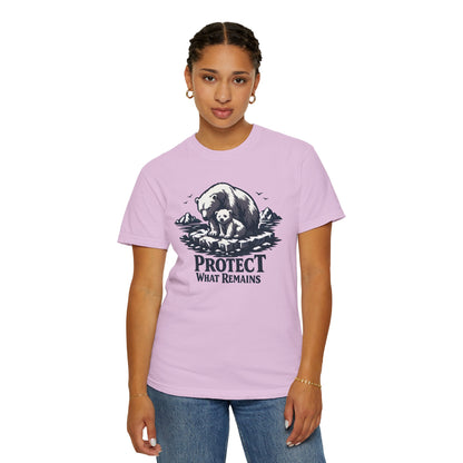 Polar Bear Conservation Tee | Protect What Remains | Climate Awareness Shirt | Unisex
