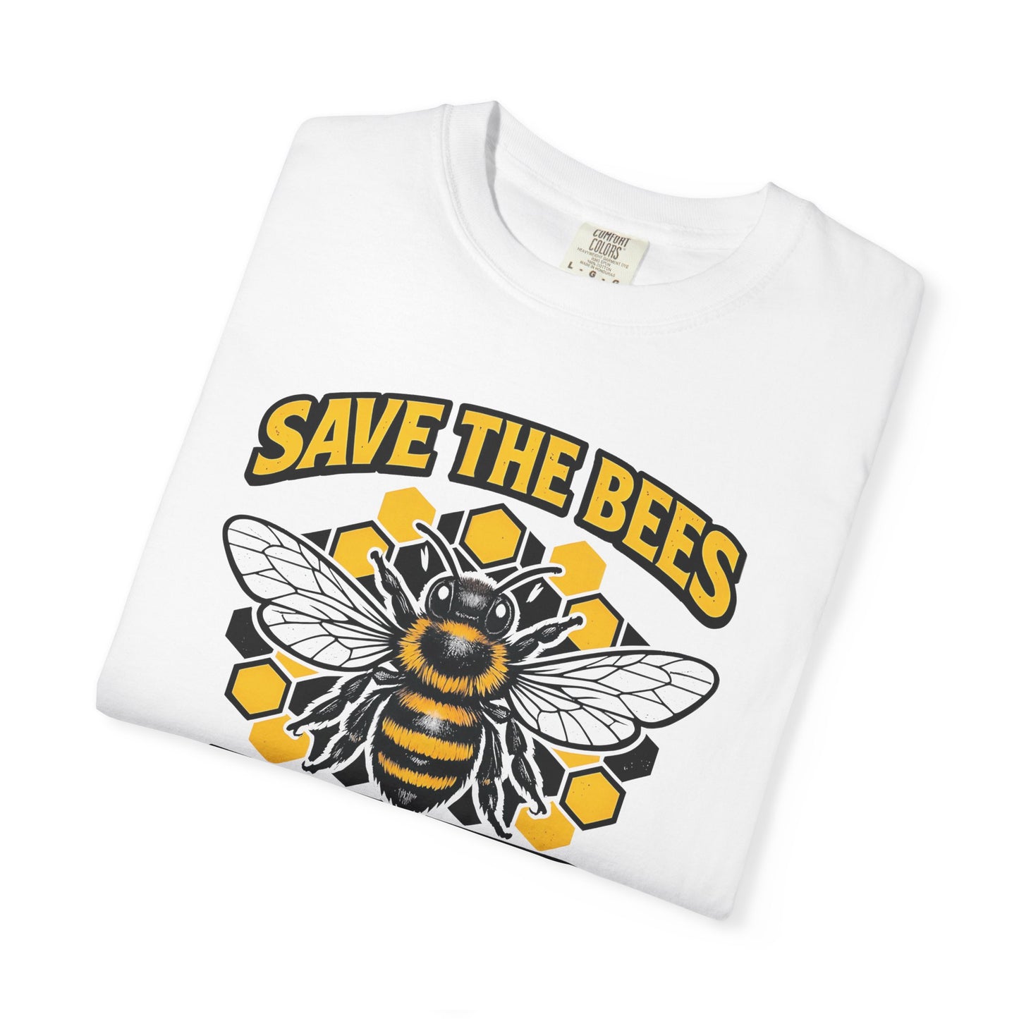 Save the Bees Graphic Tee | Bee Kind Conservation Shirt | Earth Day Gift | Nature Tee