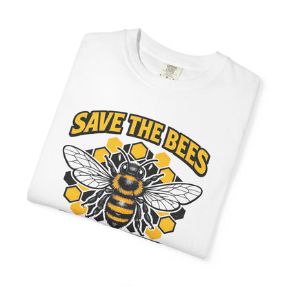 Save the Bees Graphic Tee | Bee Kind Conservation Shirt | Earth Day Gift | Nature Tee