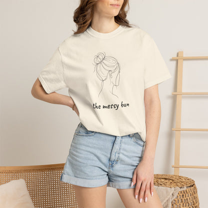 Messy Bun Mom Shirt | Funny Mom Tee | Mother's Day Gift | Mom Life T-Shirt