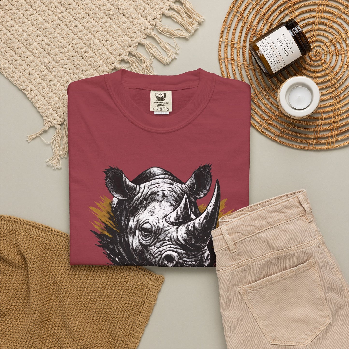 Black Rhino Conservation Tee | Protect What's Left | Endangered Species Shirt | Unisex