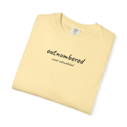 Outnumbered Mom Shirt | Funny Mom Tee | Mother's Day Gift | Mom of Boys T-Shirt