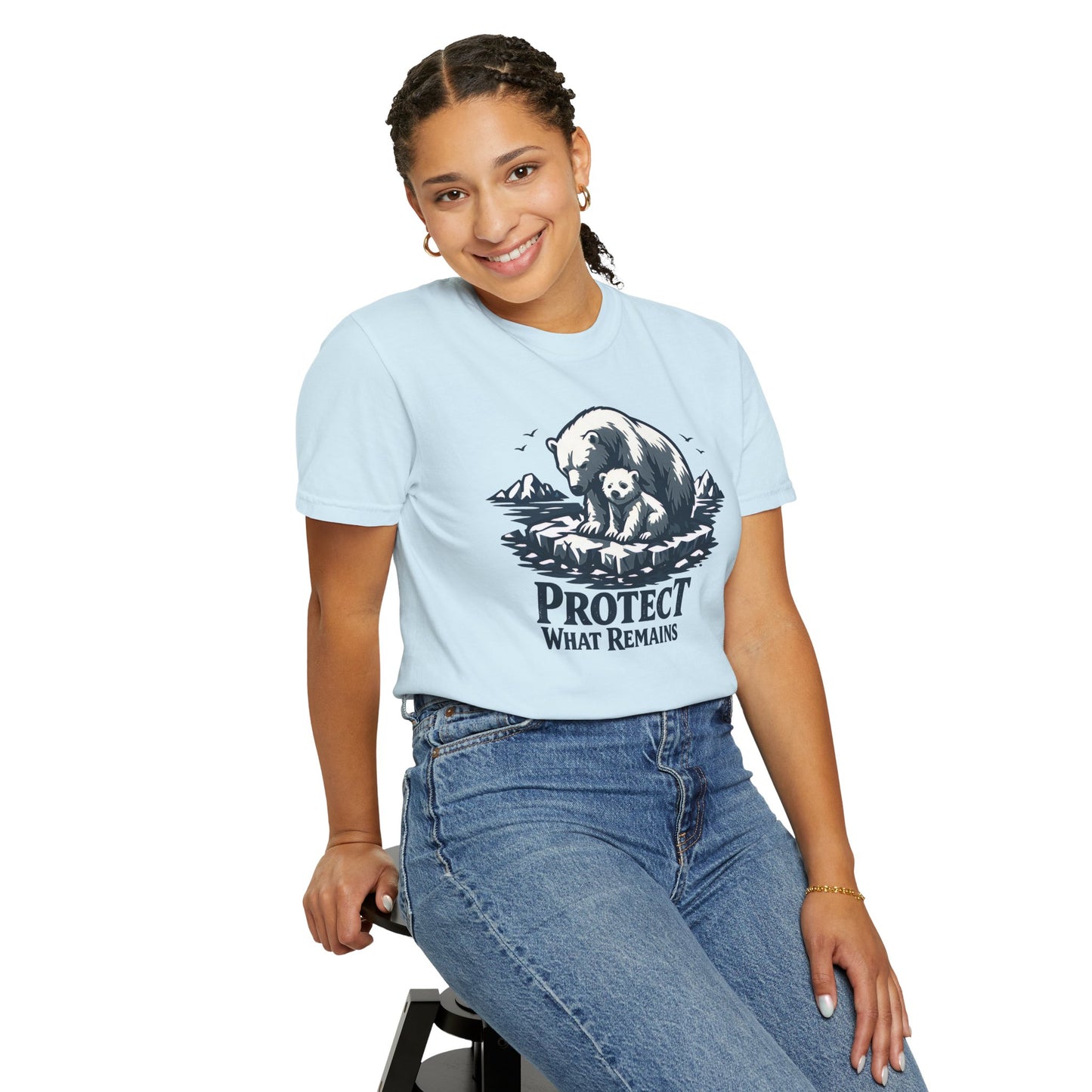 Polar Bear Conservation Tee | Protect What Remains | Climate Awareness Shirt | Unisex