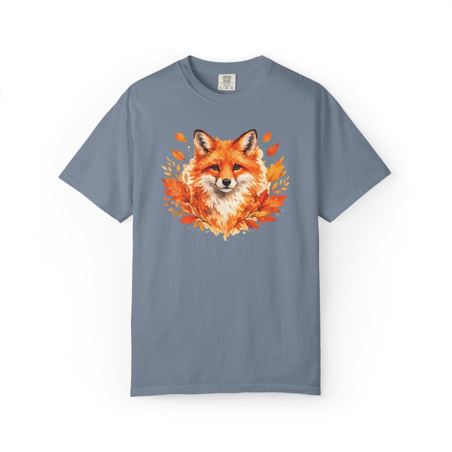 Watercolor Fox Graphic Tee | Autumn Wildlife Art Shirt | Nature Lover Gift | Unisex