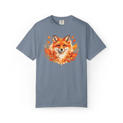 Watercolor Fox Graphic Tee | Autumn Wildlife Art Shirt | Nature Lover Gift | Unisex
