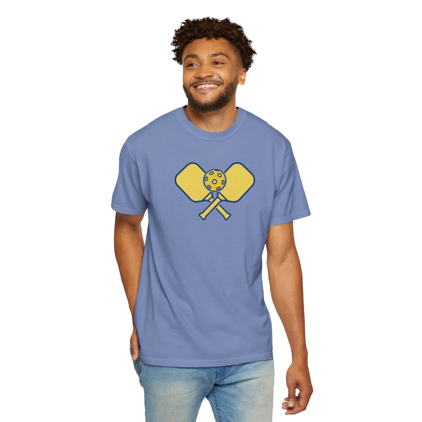 Pickleball Crossed Paddles Tee Pickler Minimalist Graphic Unisex Shirt