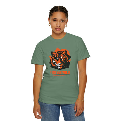 Tiger Forever Wild Conservation Tee | Protect the Wild Shirt | Endangered Animal Gift