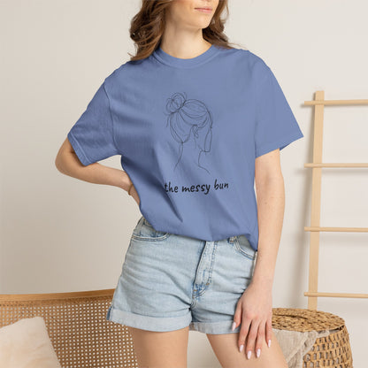 Messy Bun Mom Shirt | Funny Mom Tee | Mother's Day Gift | Mom Life T-Shirt