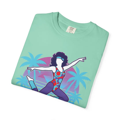 Vintage Crossfit Retro 80s Aerobics Graphic Tee | Gym Shirt Women