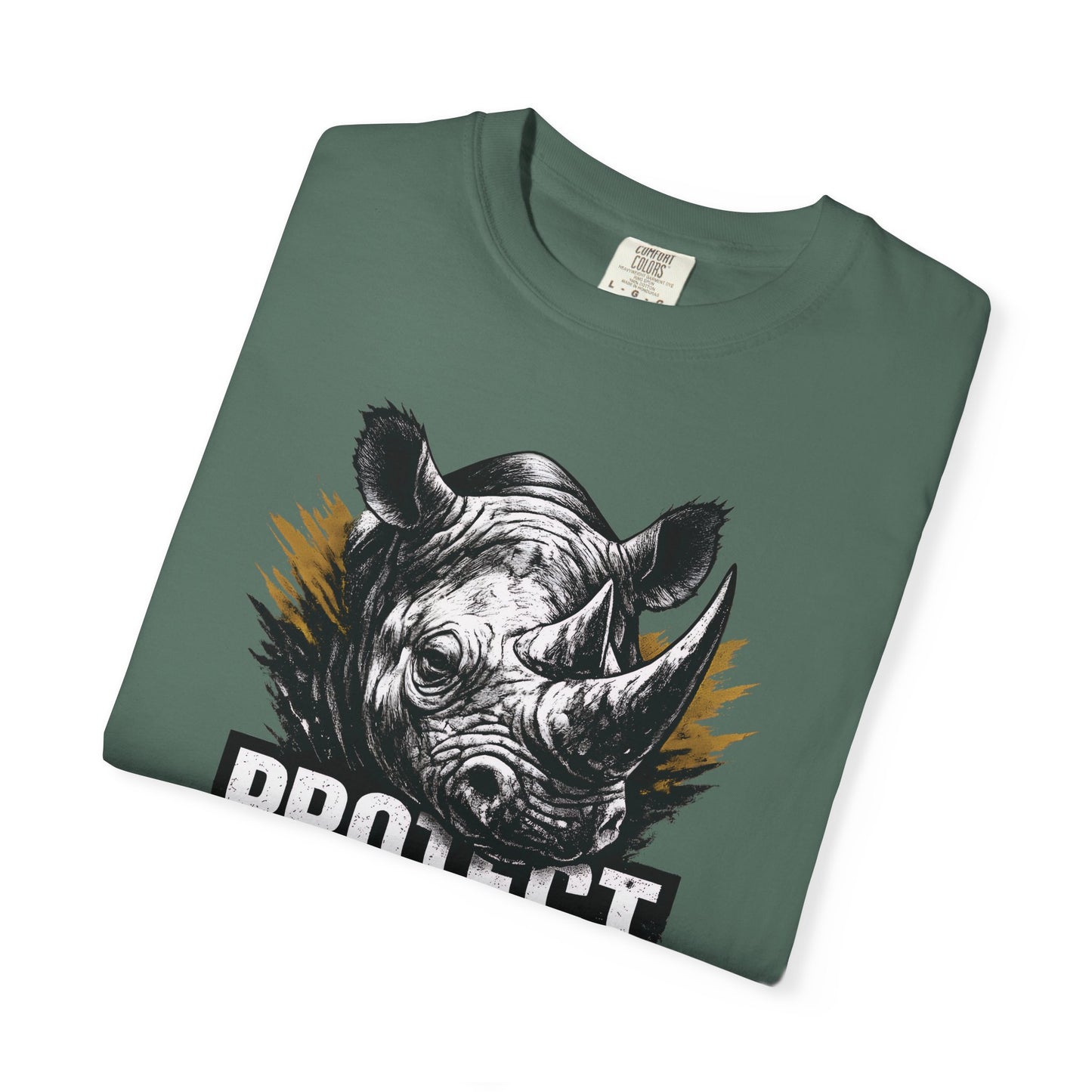 Black Rhino Conservation Tee | Protect What's Left | Endangered Species Shirt | Unisex