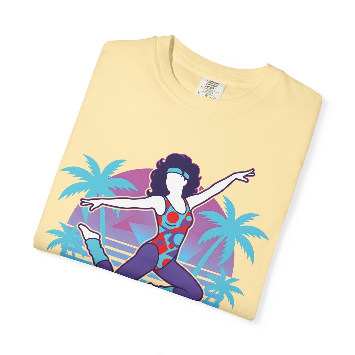 Vintage Crossfit Retro 80s Aerobics Graphic Tee | Gym Shirt Women