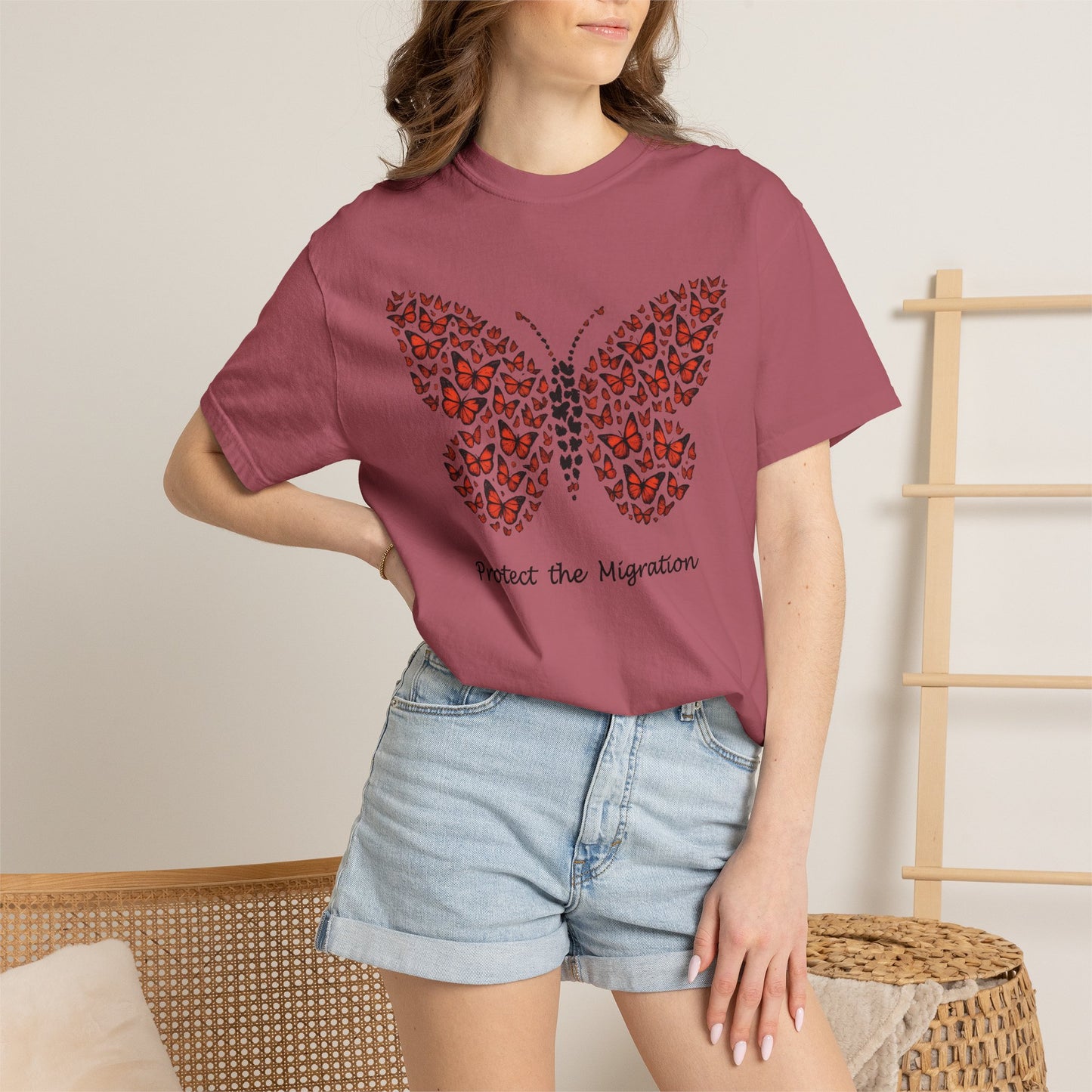 Monarch Migration Tee | Protect the Migration Shirt | Nature Lover Gift
