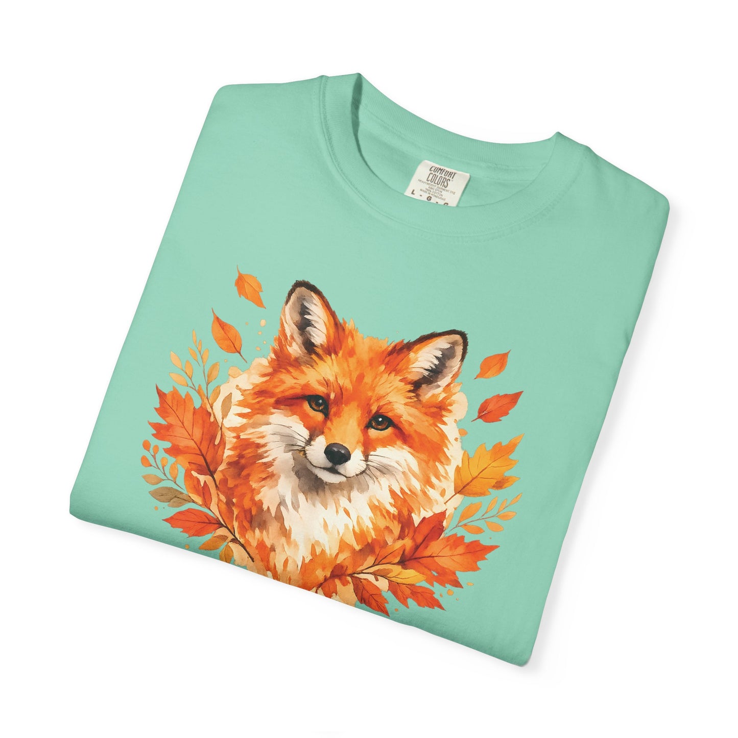 Watercolor Fox Graphic Tee | Autumn Wildlife Art Shirt | Nature Lover Gift | Unisex