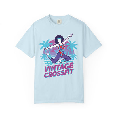 Vintage Crossfit Retro 80s Aerobics Graphic Tee | Gym Shirt Women