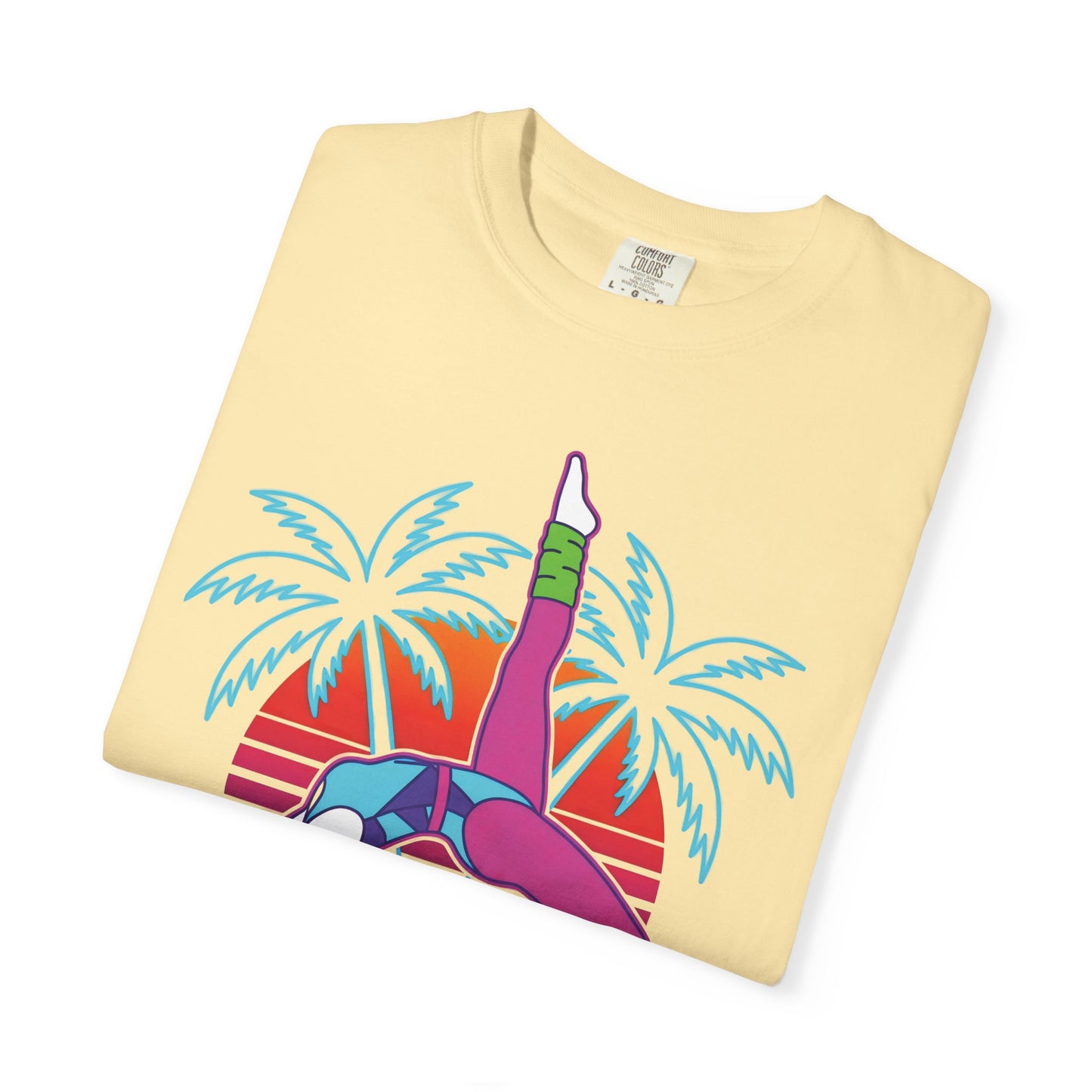 Stay Flexible Retro 80s Backbend Graphic Tee | Vintage Workout Shirt Women