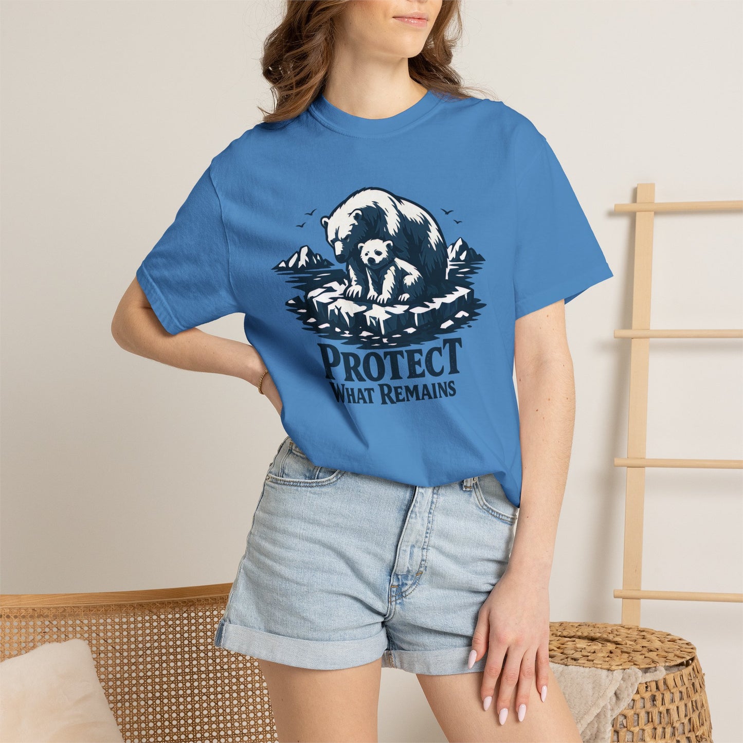 Polar Bear Conservation Tee | Protect What Remains | Climate Awareness Shirt | Unisex