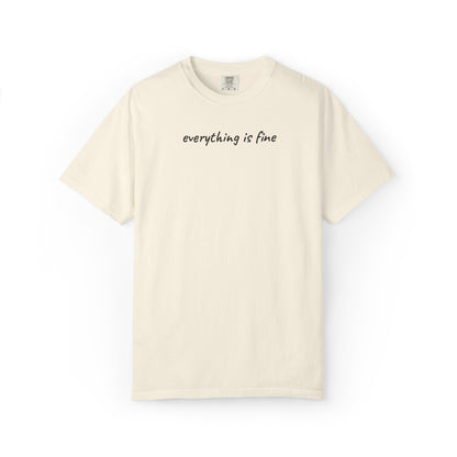 Everything is fine tee | being a mother is a blessing | mother's day gift tee