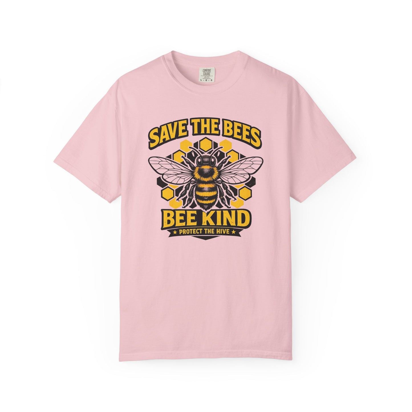 Save the Bees Graphic Tee | Bee Kind Conservation Shirt | Earth Day Gift | Nature Tee