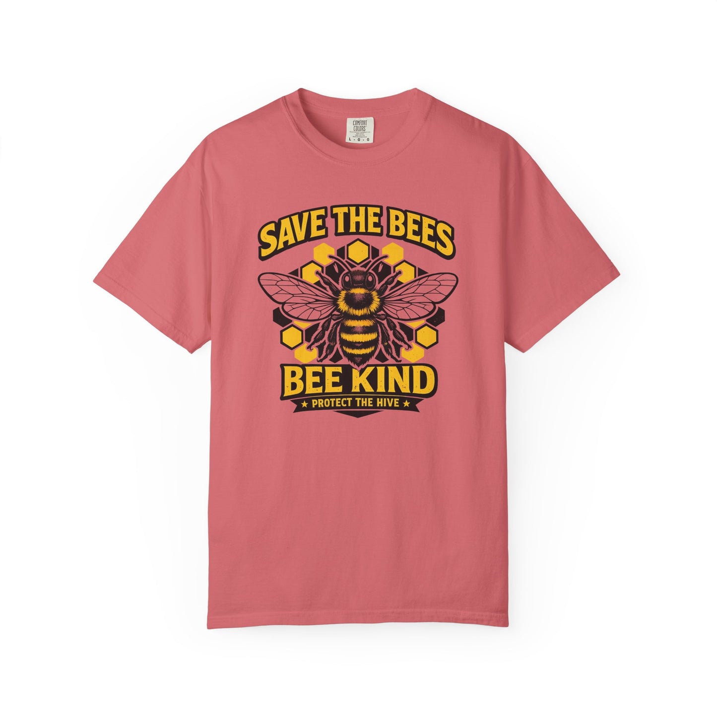 Save the Bees Graphic Tee | Bee Kind Conservation Shirt | Earth Day Gift | Nature Tee