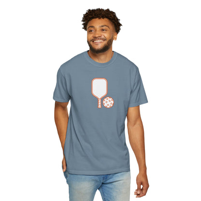 Pickleball Paddle And Ball Icon Tee Minimalist Pickler Unisex T-Shirt