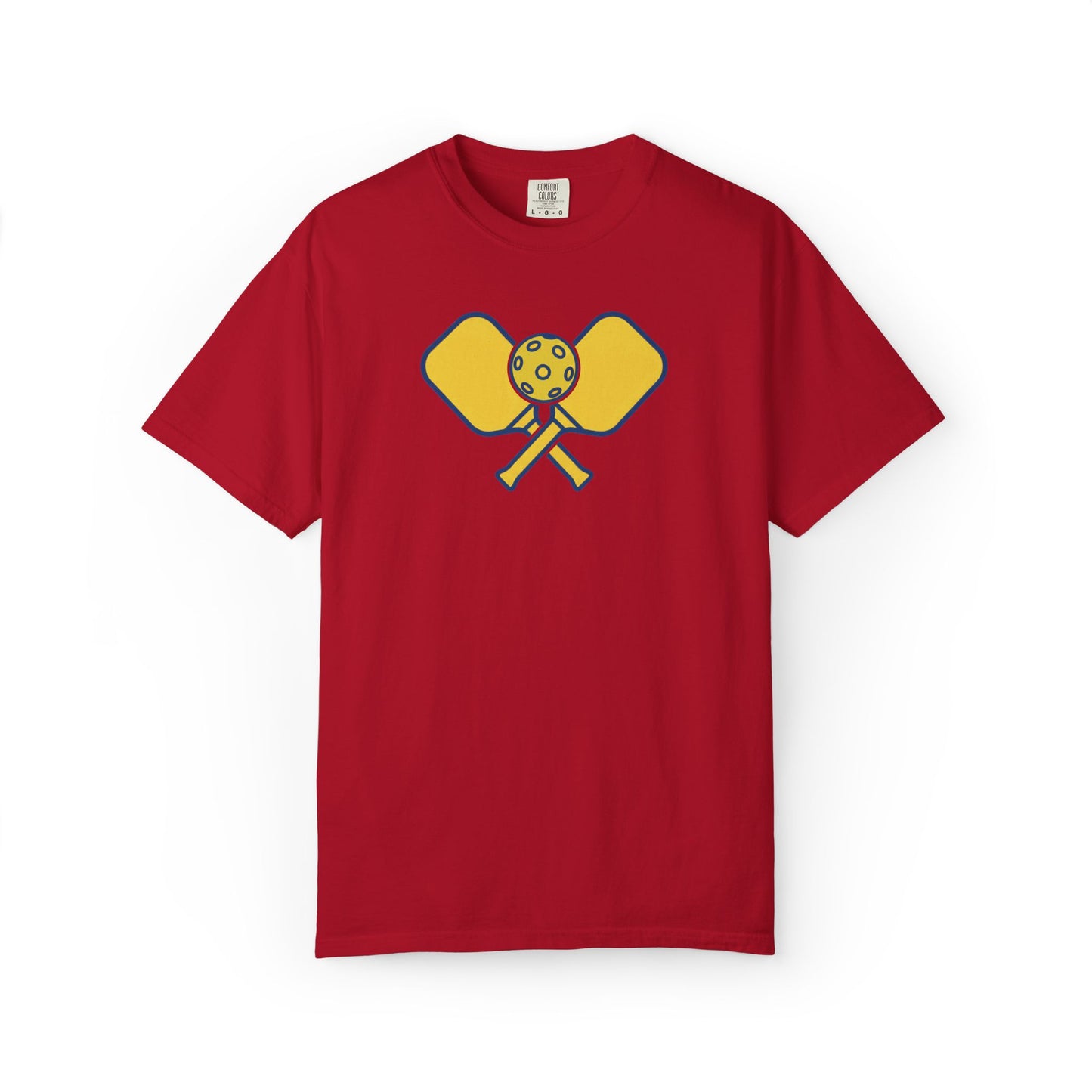 Pickleball Crossed Paddles Tee Pickler Minimalist Graphic Unisex Shirt