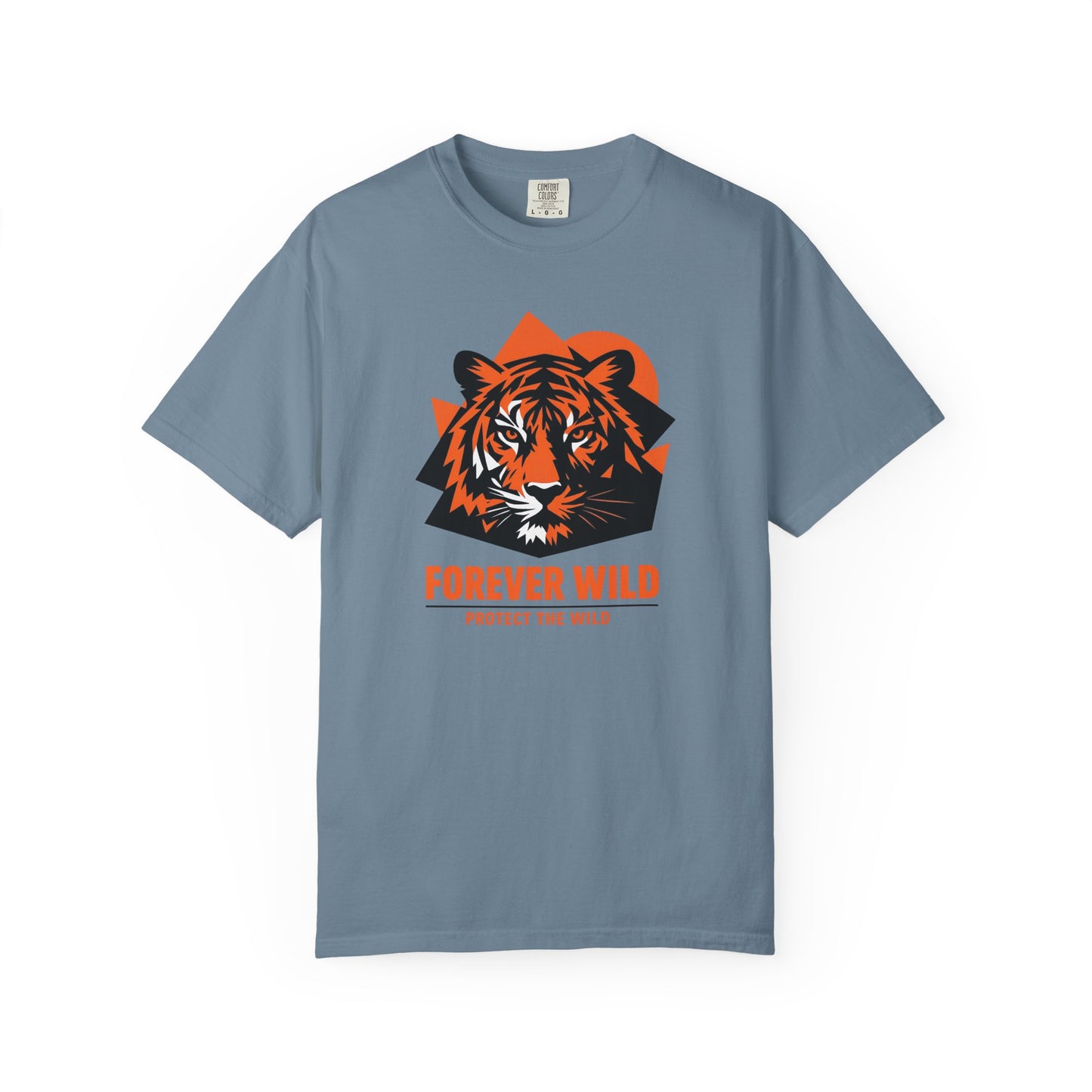 Tiger Forever Wild Conservation Tee | Protect the Wild Shirt | Endangered Animal Gift