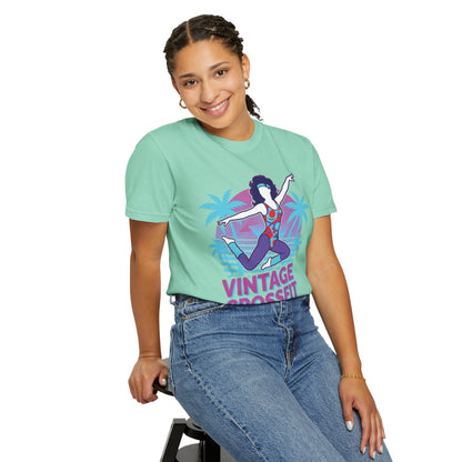 Vintage Crossfit Retro 80s Aerobics Graphic Tee | Gym Shirt Women