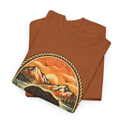Grizzly Bear Forever Wild Badge Tee | Vintage National Park Shirt | Nature Lover Gift